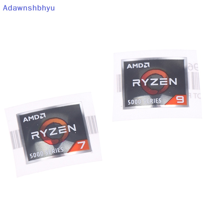 Adhyu AMD Processor Series Sticker ATHLON Ryzen R 3 5 7 Logo Generasi PRO7 Label ID