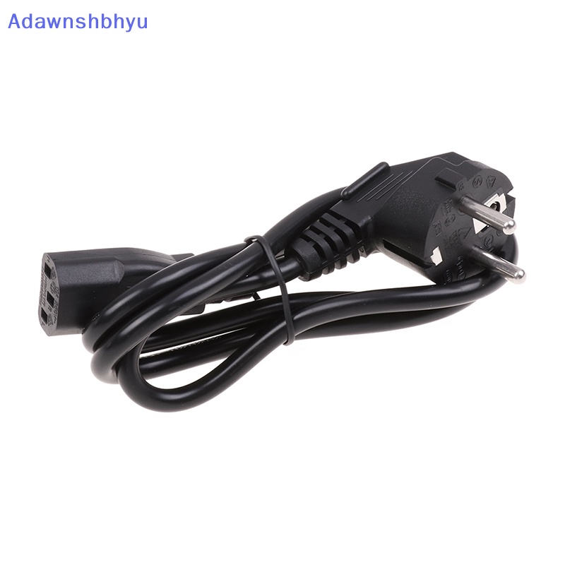 Adhyu Ceret Eropa 2pin AC Bulat EU Plug Kabel Listrik Kettle Cord1/1.5/1.8/3m ID