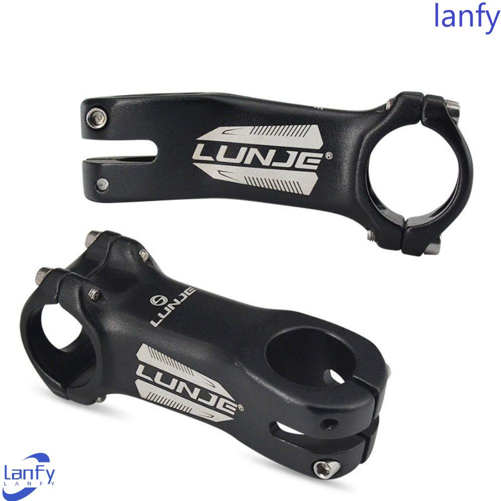 Lanfy Batang Sepeda Gunung Mountain Power Parts MTB Sepeda Parts Aksesoris Sepeda Bicycle Stem Aluminium Alloy10°/17°/25°/35° Tangkai Sepeda 17derajat