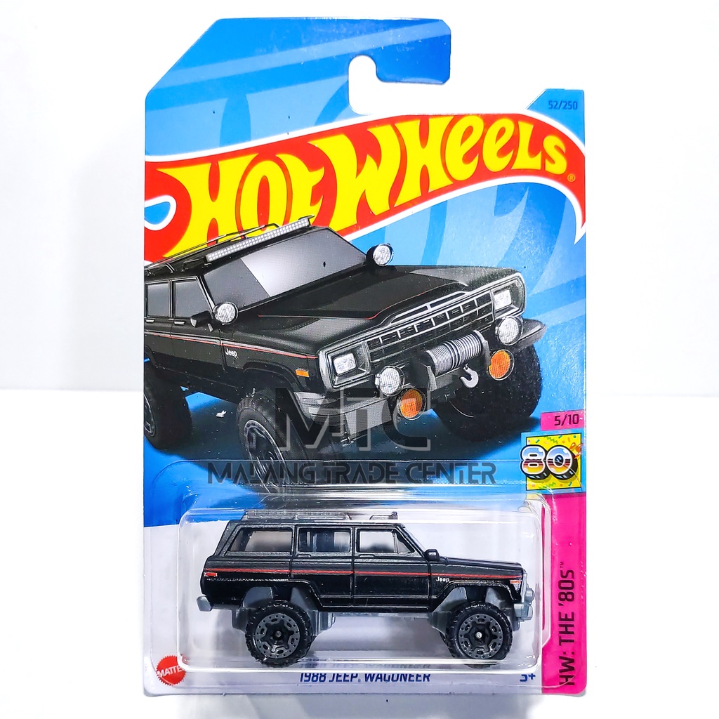 Hot Wheels 1988 Jeep Wagoner Black G 2023