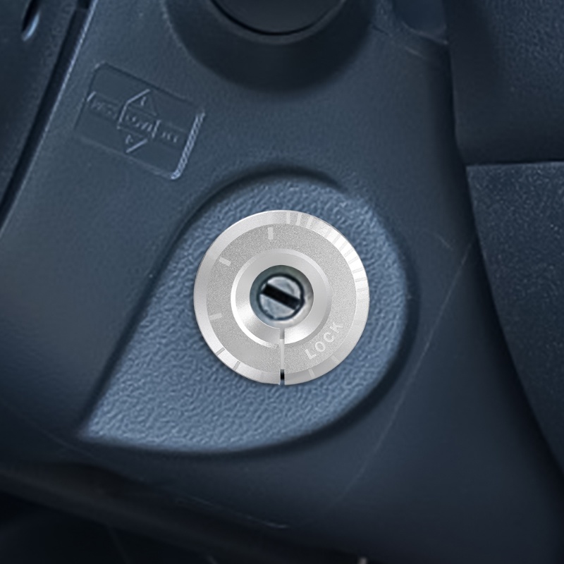 Kreatif Portable Mesin Mobil Start Ignition Key Ring Saklar Stiker DIY Perekat Diri Tombol Trim Loop Auto Interior Dekorasi