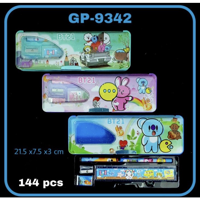 

pencil case magnet isi motif bts 9342 satuan -ZiLOngSell