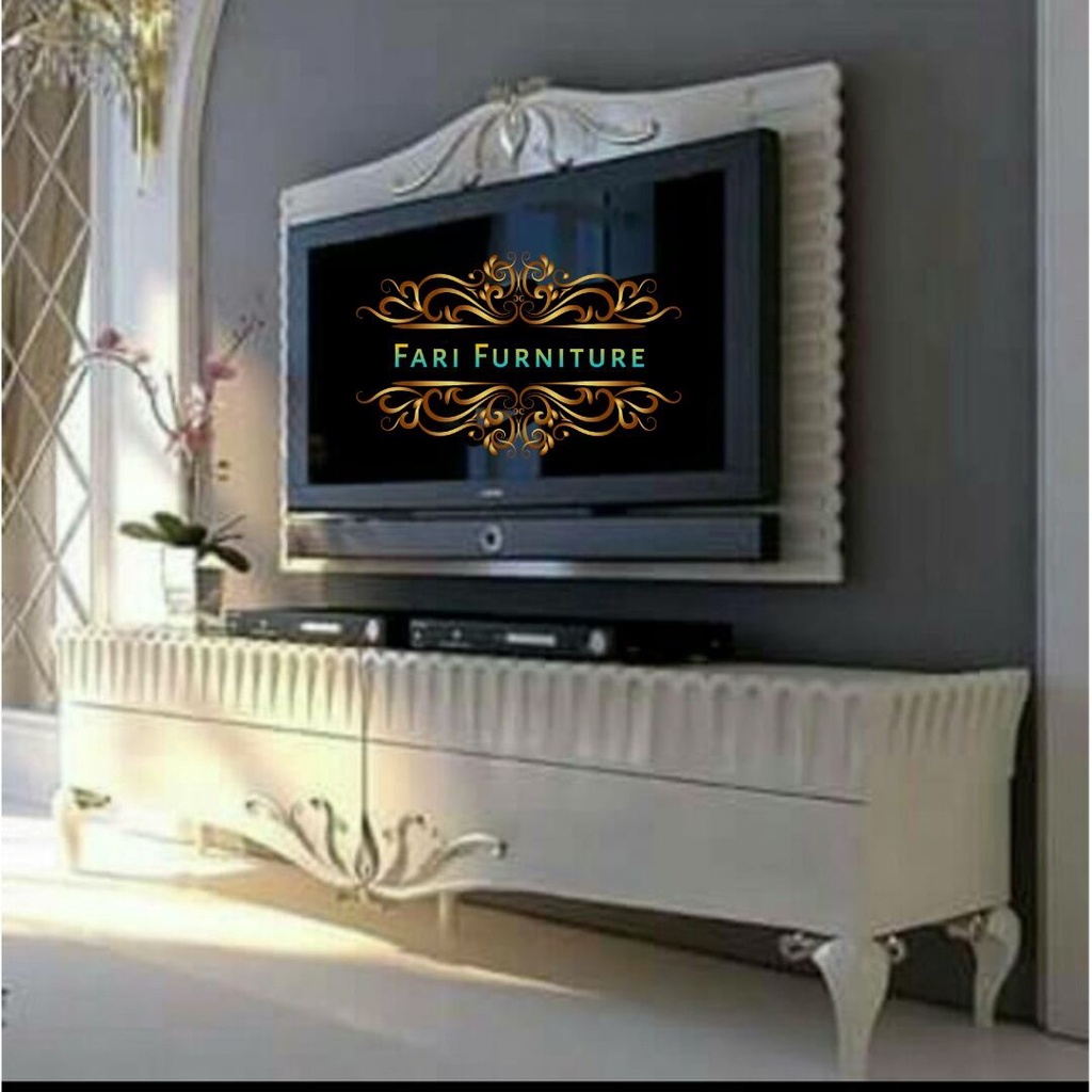 Bufet Tv Mewah / Bufet Pajang Furniture Jepara