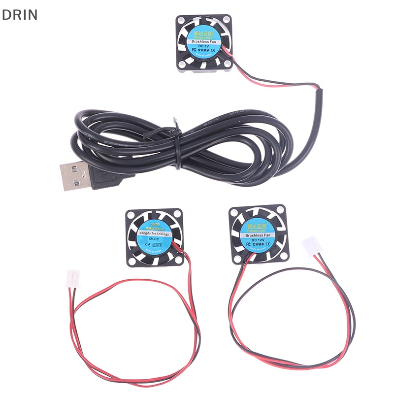 Dr NEW Kipas Pendingin Papan Sirkuit Mini Untuk 25072cm USB 5v 12V 25X25X7MM 2507 vn