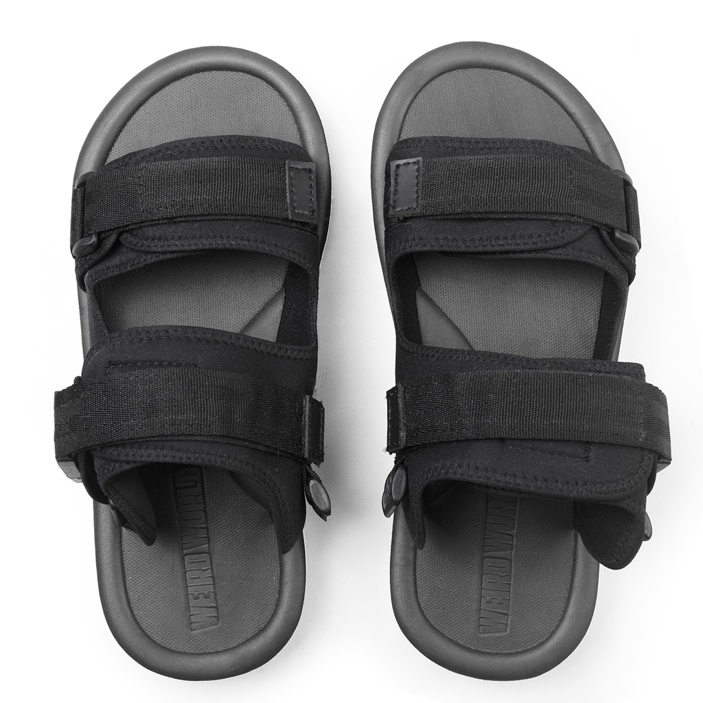 HLPD WeirdWorld | Glyphs Black Sandal
