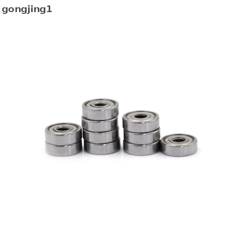 Ggg 10pc 625ZZ Miniatur Model Karet Sealed Metal Perisai Metrik Radial Bola Bearing ID