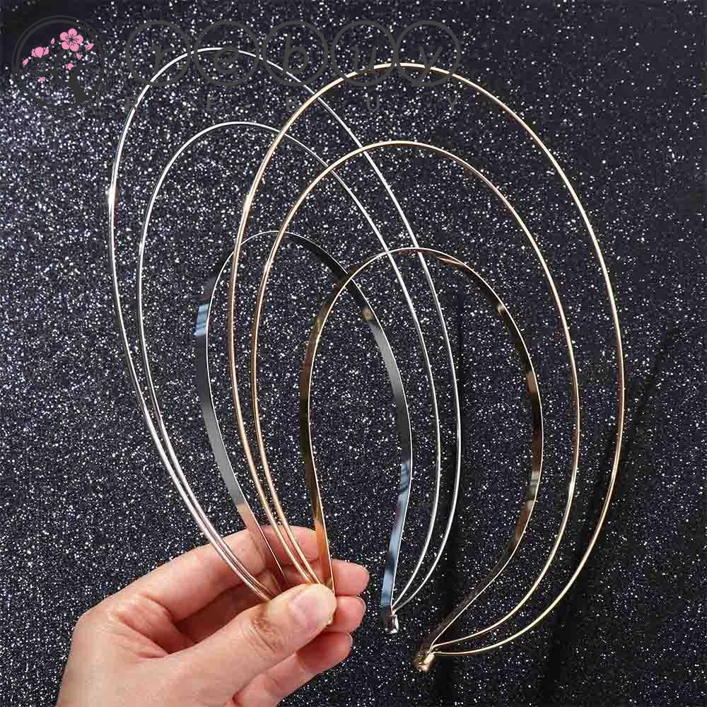 Rebuy Women DIY Headband Simple Goddess Hairbands Multi-layer Angel Gold Hairbands Non Slip Hairbands Bridal Wedding Headband Metal Band Headpiece Halo Rambut Mahkota