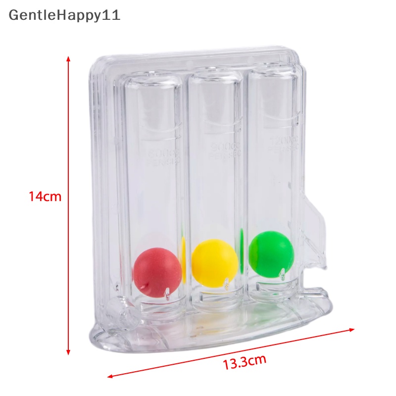 Gentlehappy 3bola Berolahraga Pernafasan Fungsi Paru Meningkatkan Pelatih Spirometri Pernafasan id