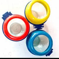 JUAL CEPUK BULAT BAN KUTUT PERKUTUT TEMPAT WADAH PAKAN MAKANAN MINUM BURUNG BAHAN PLASTIK ANTI TUMPA