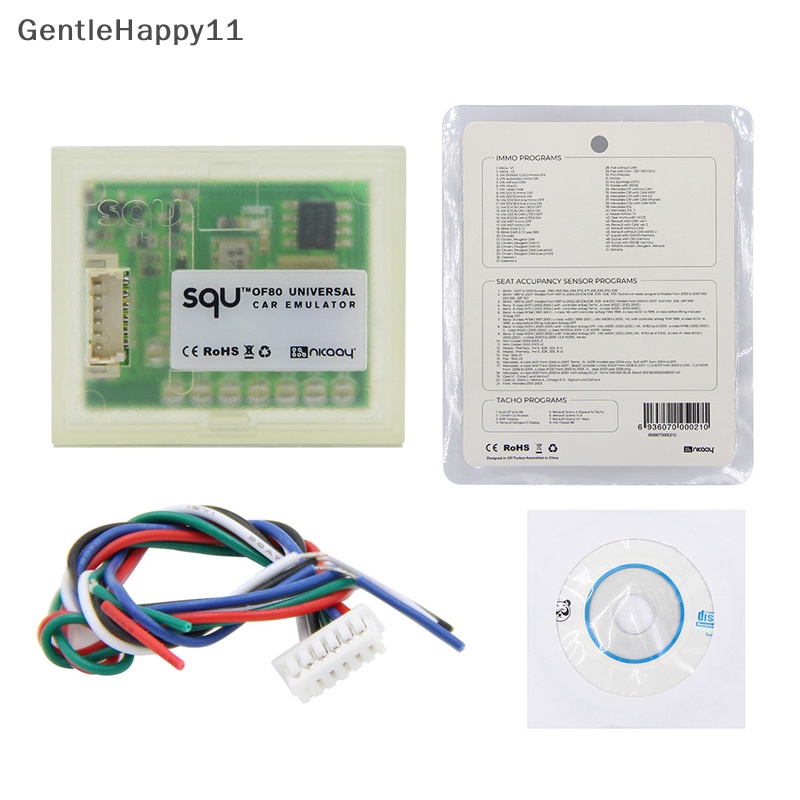 Gentlehappy Car SQU OF80 OF68 Emulator Sinyal Reset Program Alat Sensor Kursi Diagnostik id