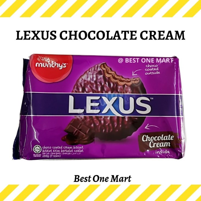 

[MS] Biskuit Krim Coklat Munchy's / Munchys Lexus Chocolate Cream 200 g