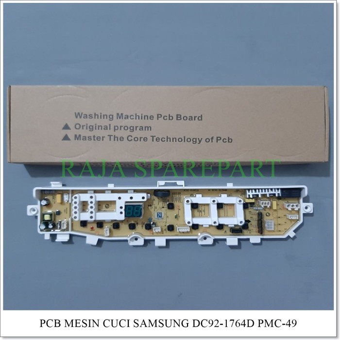 TERBARU PCB/Panel/Modul Mesin Cuci Samsung Diamond Drum 13 Tombol DC92-1764D - PMC-49 HAFIN SPAREPAR