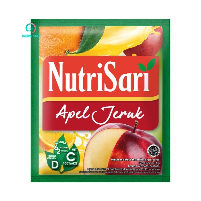 

NutriSari Apel Jeruk (40 Sch)