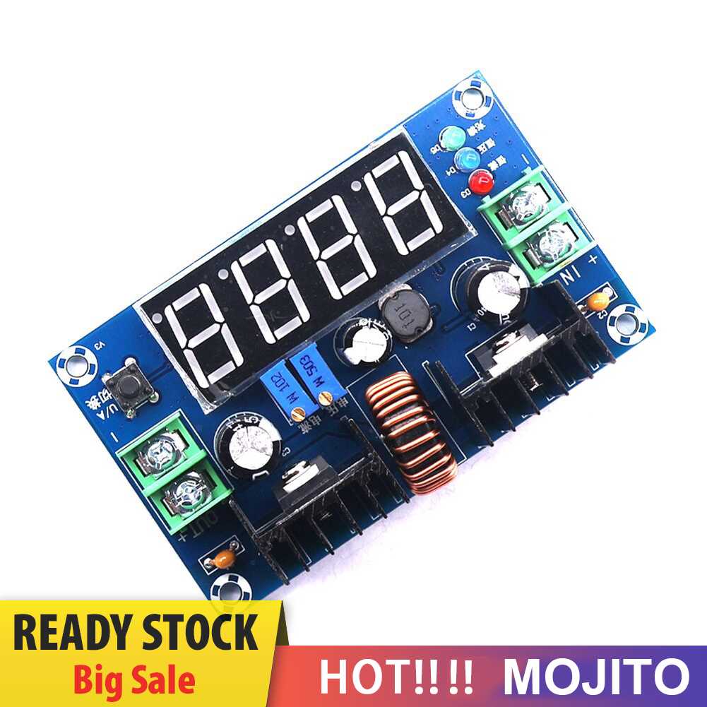 Xh-m243 Modul Buck Pengisian Daya 8A 180W XL4016E1 Pengubah Daya DC Ke DC CC CV LED