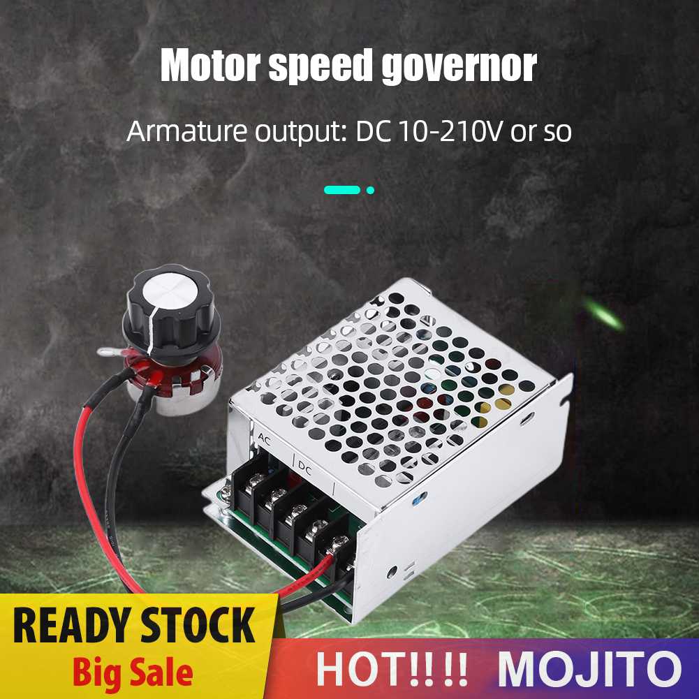 220v DC Motor Speed Controller Adjustable 2000W Max SCR Modul Gubernur Motor