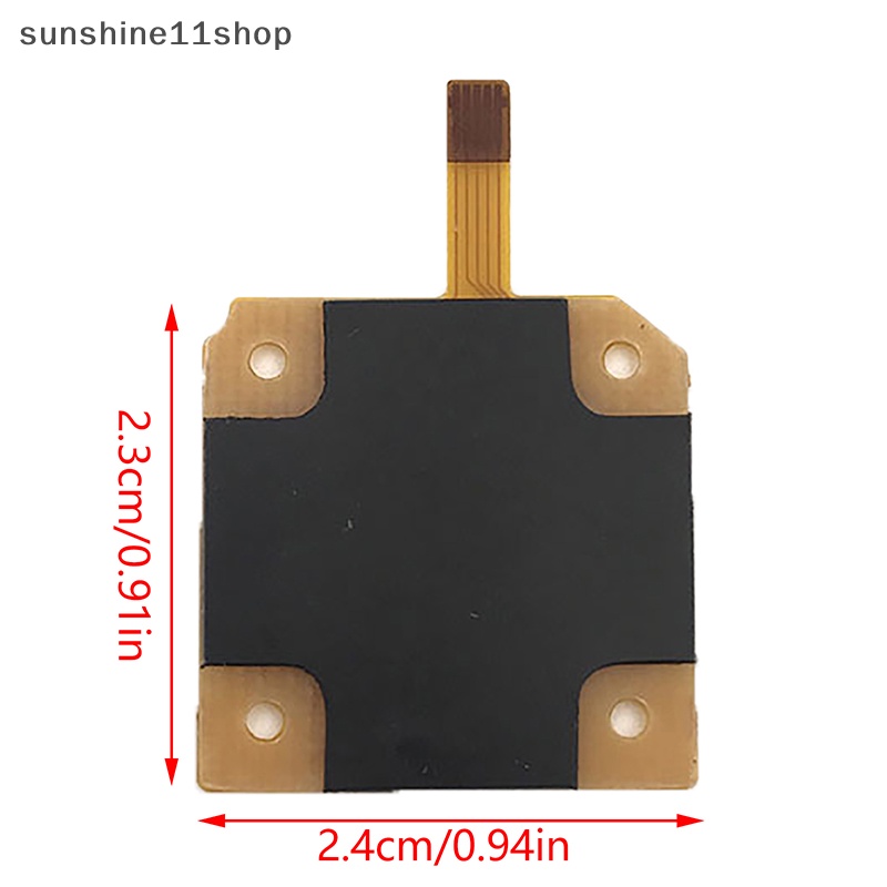 Sho Kompatibel Dengan Nintendo New 3DS XL Controller D Pads D-Pad Metal Dome Snap Papan PCB Tombol FIlm Konduktif &amp; Keyboard N