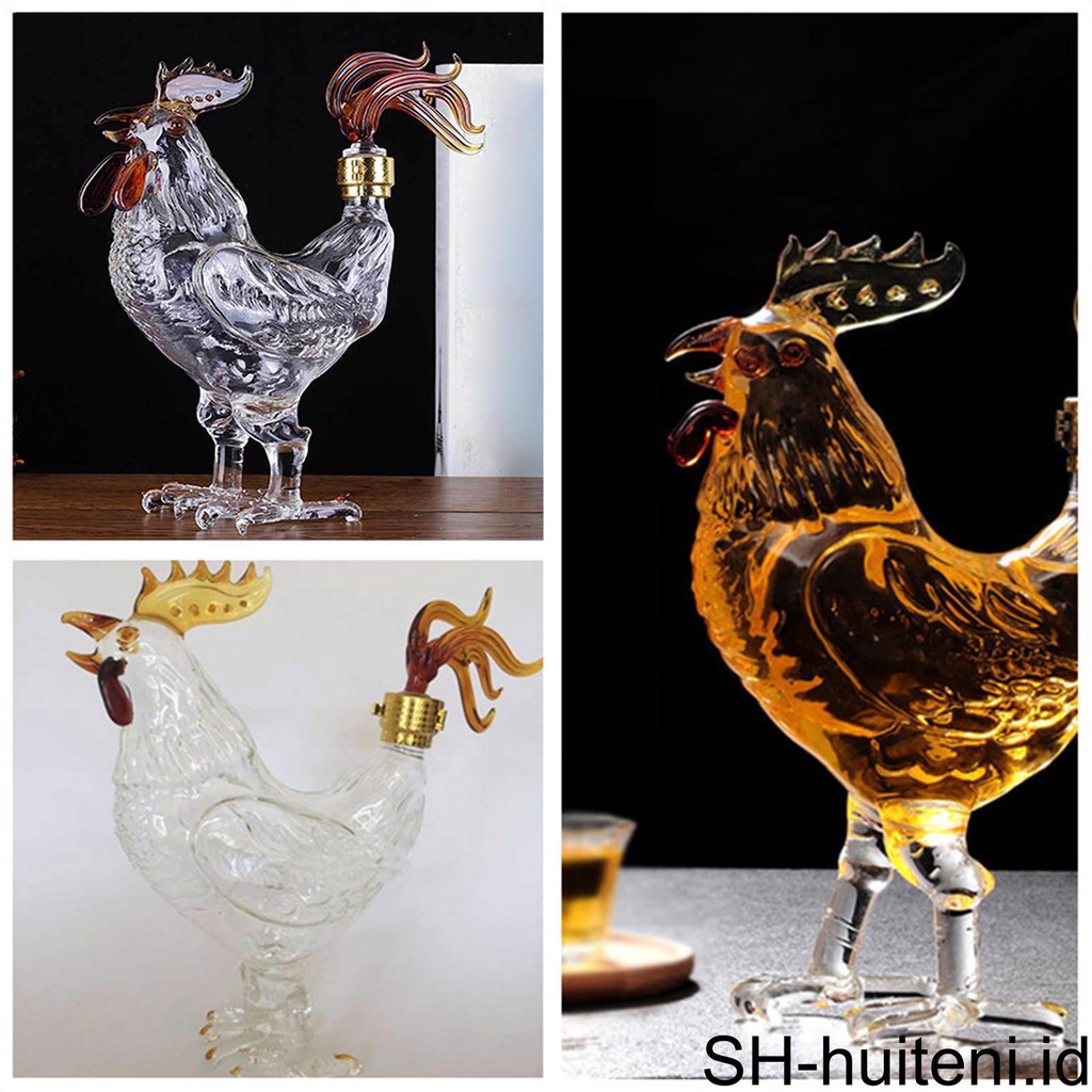 Liquor Decanters Glass Novelty Untuk Hadiah Menghibur Perlengkapan Minum Xmas Kekinian