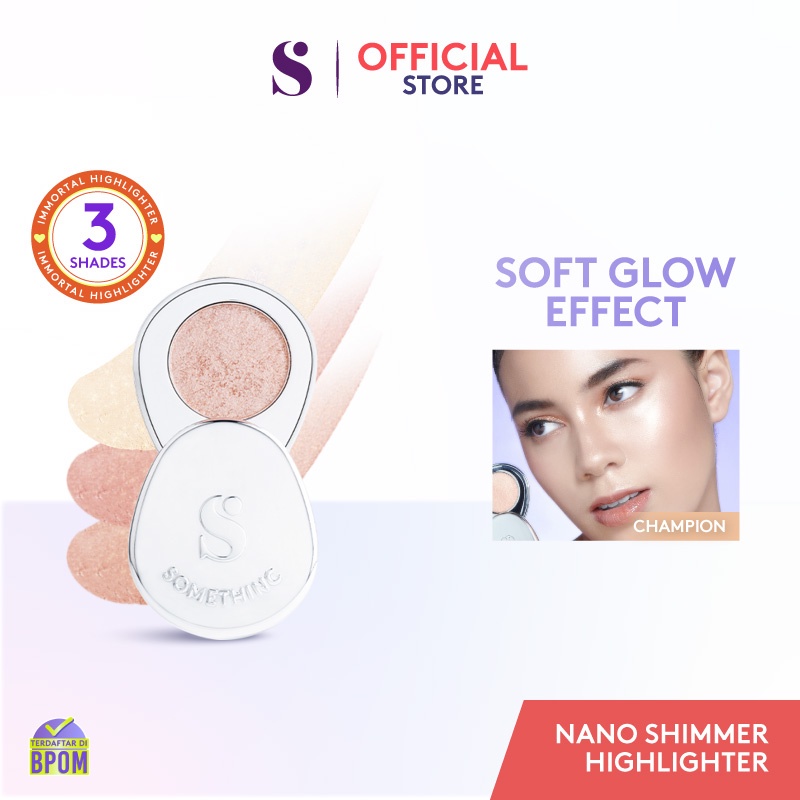 SOMETHINC IMMORTAL Highlighter Powder Highlighter Long Lasting Tahan Lama