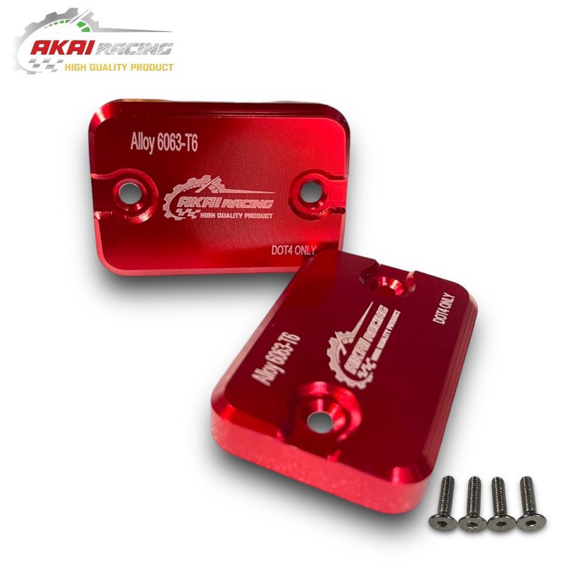 Dunia Variasi - Cover Tutup Master Rem Full Cnc Tutup Minya Rem Akai Racing Pcx 150 ,Pcx 160 ,Adv Old &amp; New Bisa