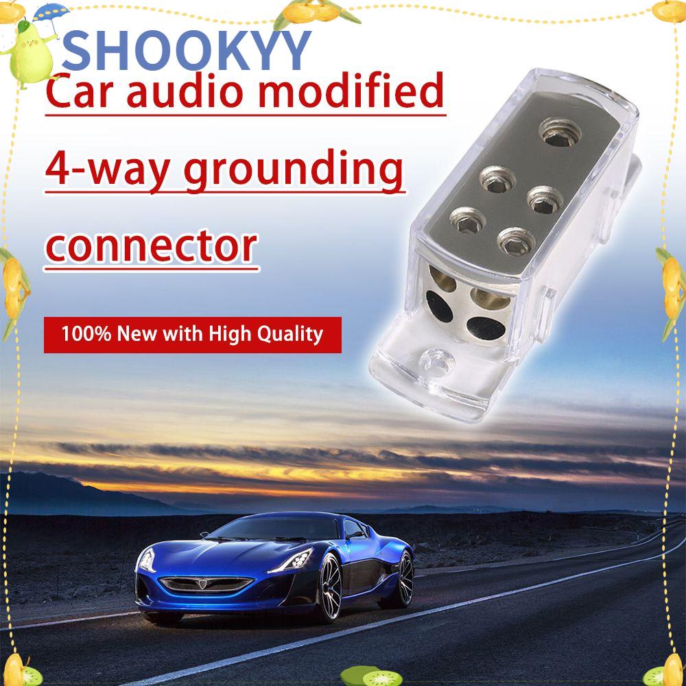 Chookyy Power Distribution Block Auto Tool Aksesoris Mobil Connecting Block Power/ Pembelah Kabel Arde