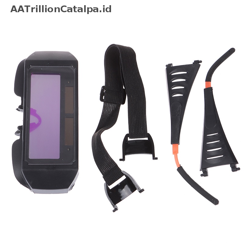 Aatrillioncatalpa Helm Las Auto Darkening Berubah Cahaya Otomatis Goggle Glasses ID