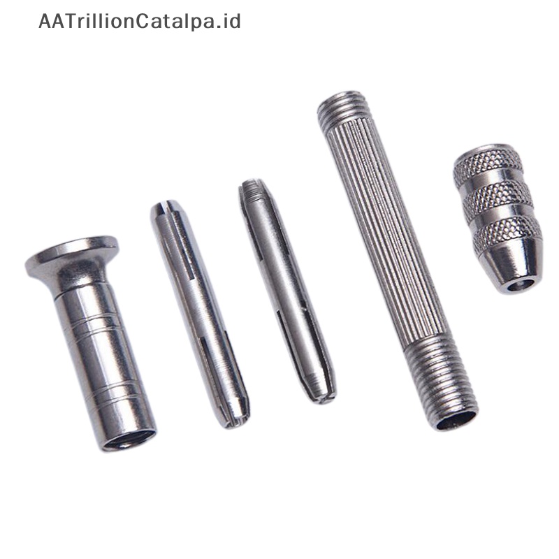 Aatrillioncatalpa Bor Tangan Tanpa Kunci Chuck Kursi Tetap Twist Drill Resin Perhiasan Alat Bor ID