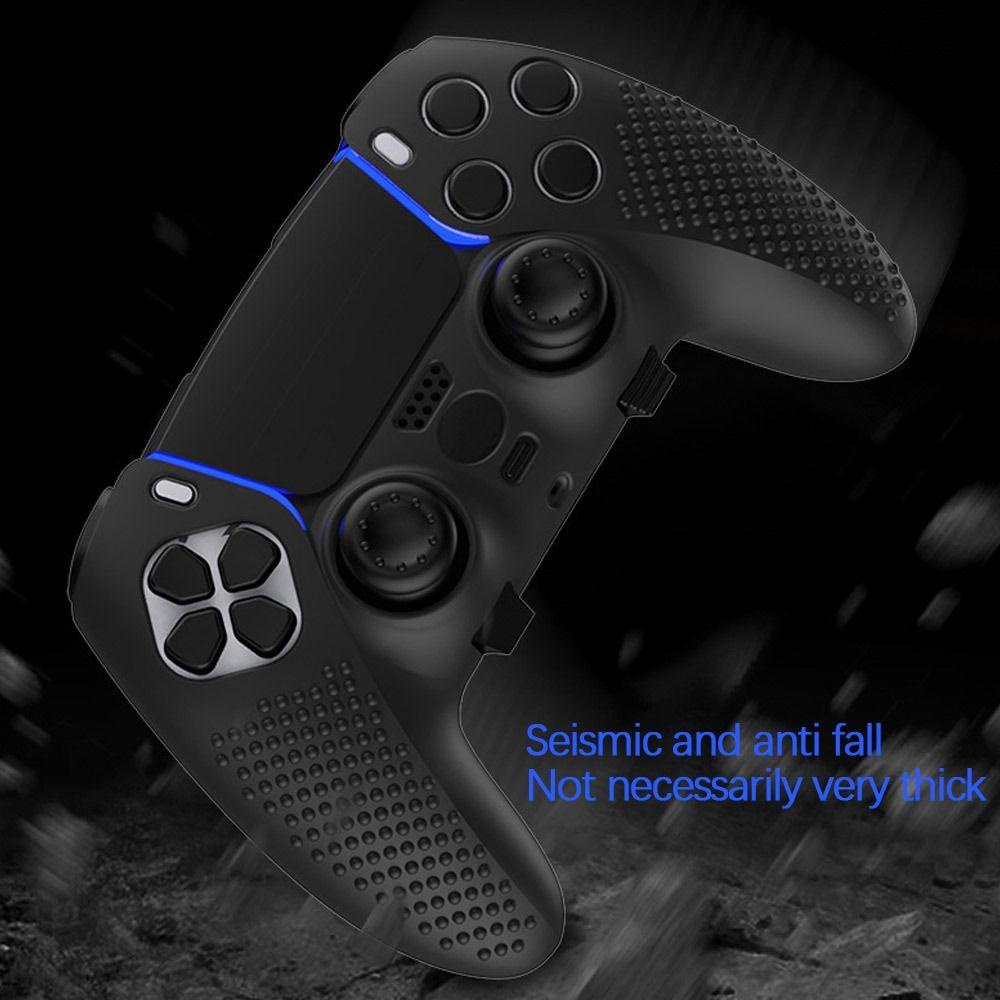 POPULAR Populer Casing Pelindung Shockproof Soft Aksesoris Silikon Handle Case Gamepad Untuk PS5