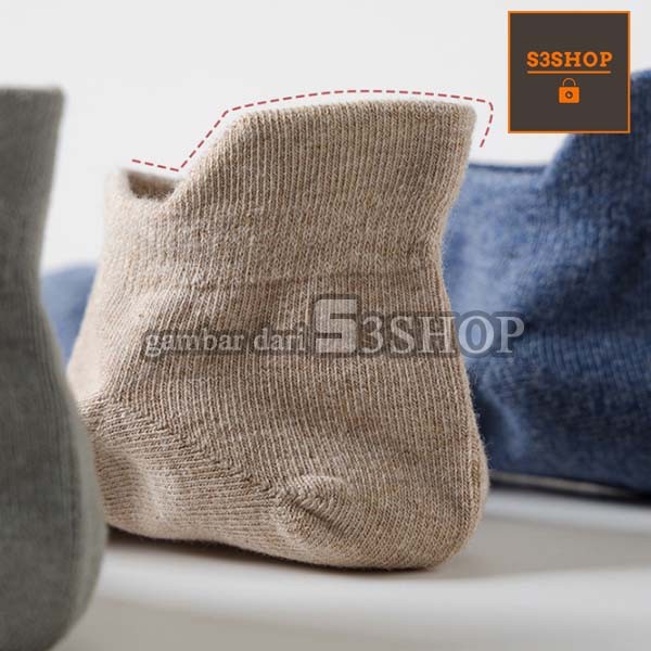 Kaos Kaki Pendek Pria Colorful Daily Socks Korean Style Pria Wanita