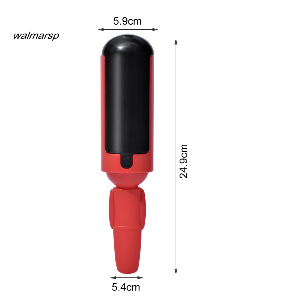 Walmarsp Pembersih Bulu Hewan Peliharaan Lengket Kuat Non-slip Debu-Bukti Penutup Permukaan Sikat Pegangan Nyaman Dipegang Hewan Peliharaan Lint Remover Cat Supply