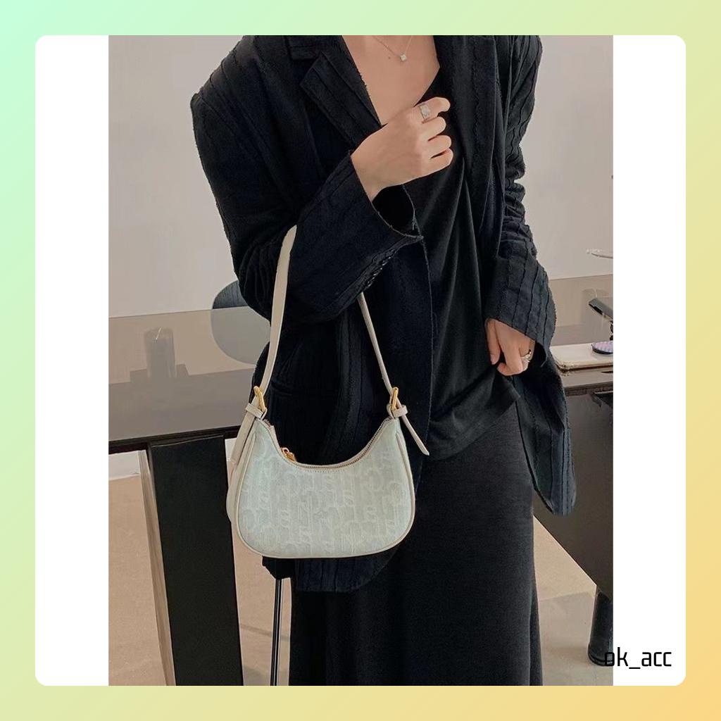 BARU Tas Selempang Kulit Wanita Luxury Mini Bag FT77 ukuran size 22 x 7 x 10 cm
