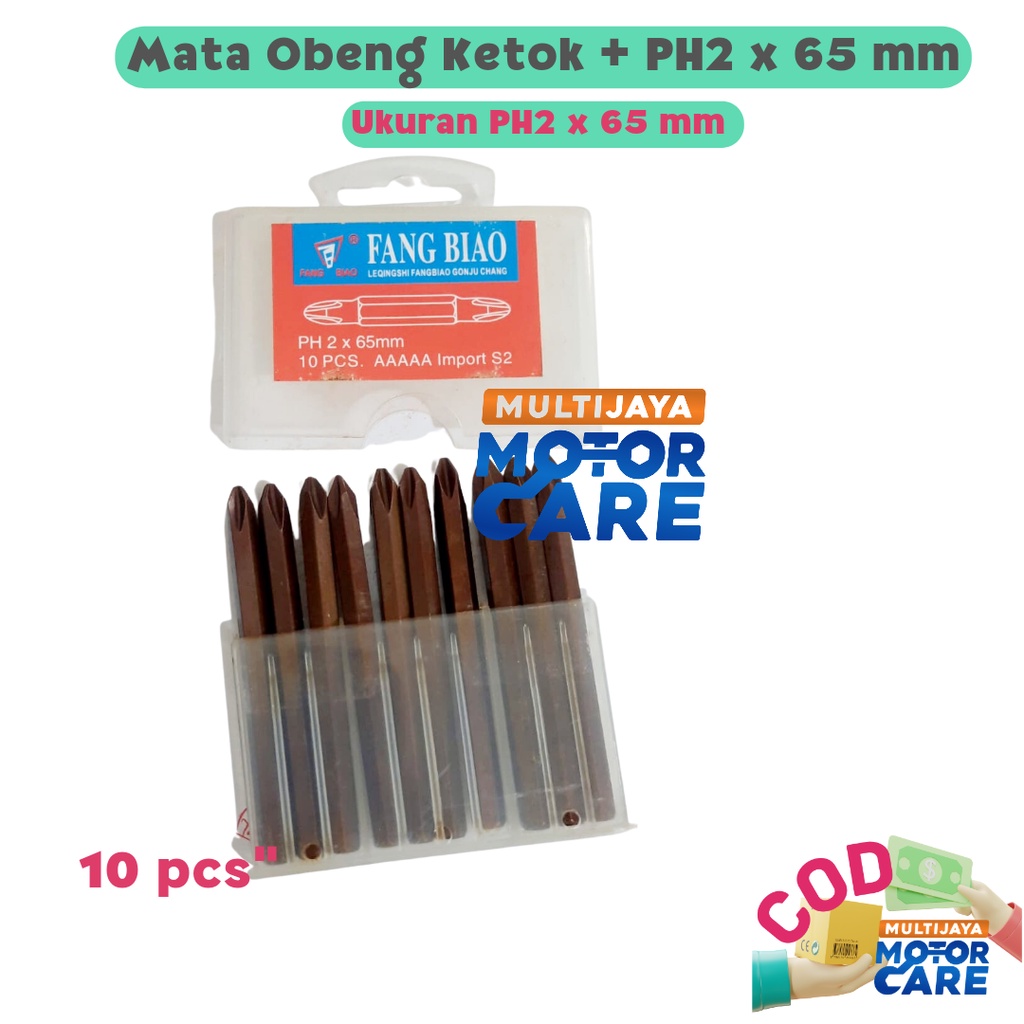 Mata Obeng Ketok PH2 x 65 mm Murah Harga per Satuan