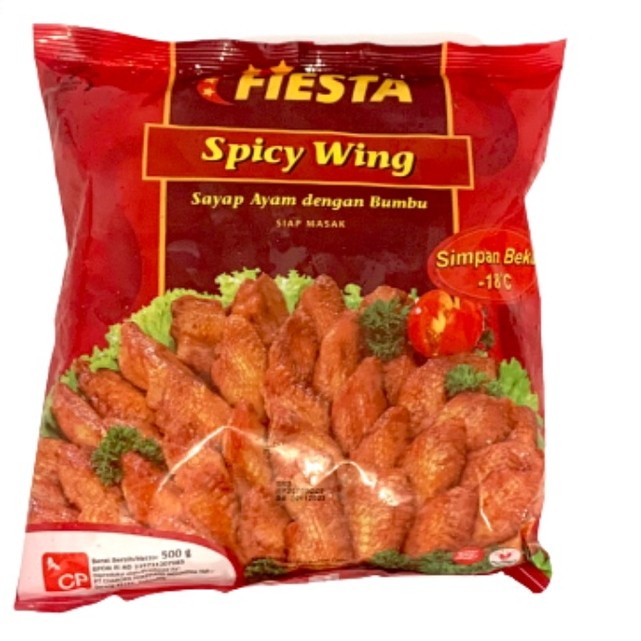 

fiesta spicy wing 500 gram