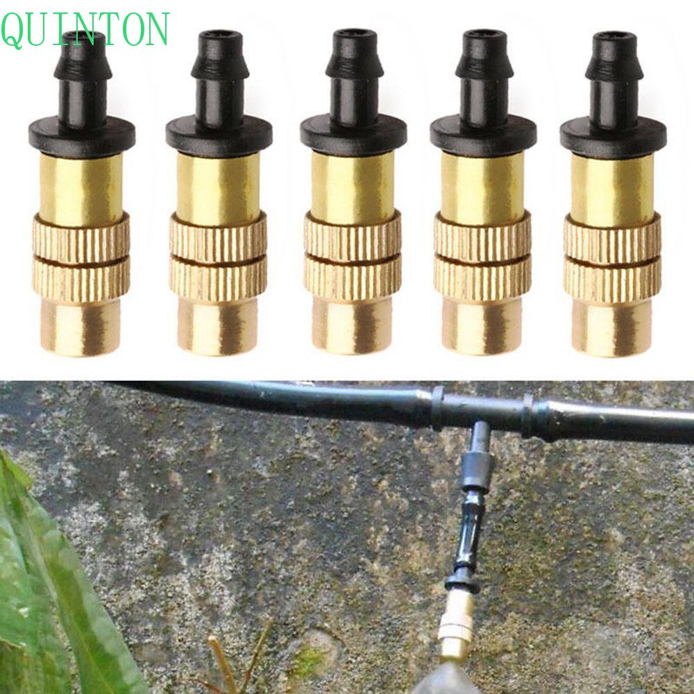 Quinton Misting Nozzle Cooling Adjustable Watering Semprotan Benang Kuningan