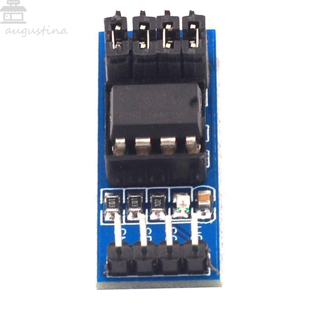 Modul Memory EEPROM Agustinina Pin power supply 8P-chip Carrier AT24C256 Papan Modul Antarmuka I2C