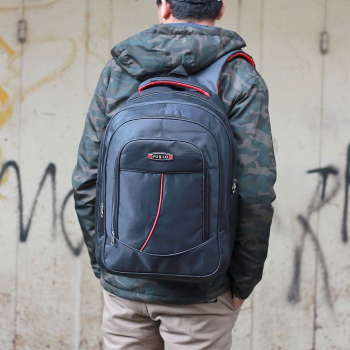 Tas Ransel Pria Sekolah Kuliah Travelling Outdoor 35 Liter Free Raincoat