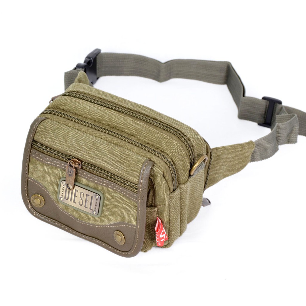 TTSHOP Tas Waistbag Oval Terlaris - Gaya Modis dan Fungsional untuk Pria dan Wanita (Model 7602-5/76011)