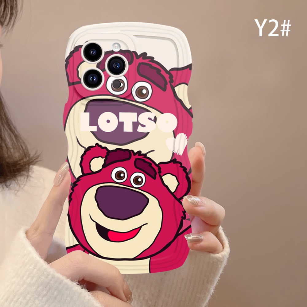 Case Kartun Realme C53 C55 C21Y C25Y C11 2021realne 10 C30 C31 C33 C35 C30S C15 C25 C17 C12 C3 C2 8i 7i 5 5i 6i 7 Pro Narzo 50A 50i Prime 20brand Plush Teddy Bear Gambar Karet Case