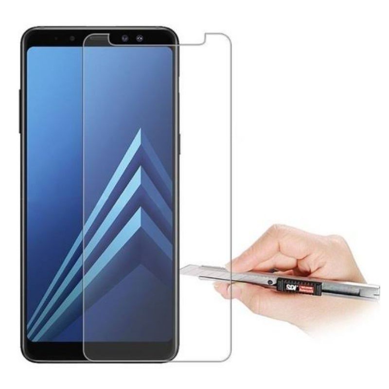 Tempered glass samsung A6 A6 plus A6+ Anti gores Samsung full cover