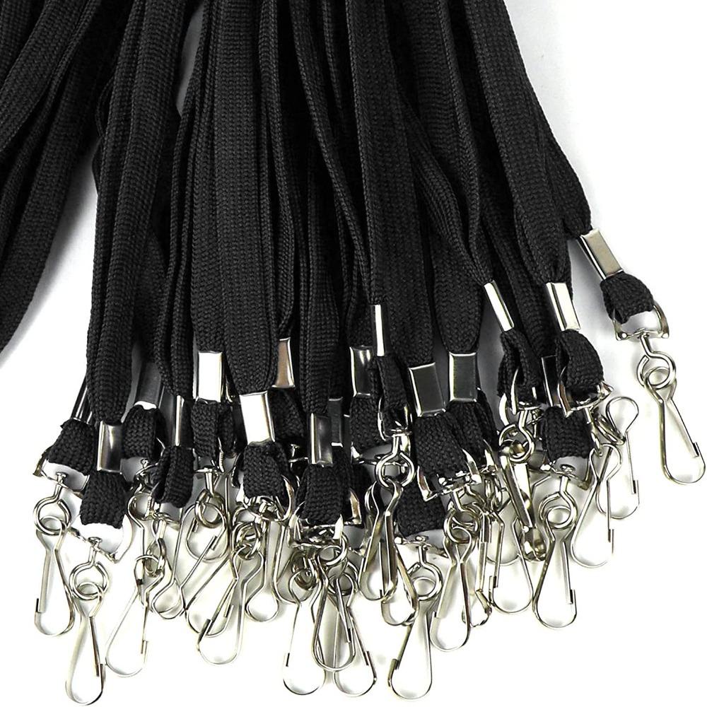 Nanas 50Pcs Gantungan Kunci Wanita Portabel Tahan Lama Lanyard Dapat Diputar Gesper