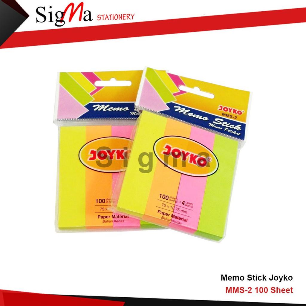 

Memo Stick / Sticky Note / Kertas Memo / Memo Tempel Joyko MMS-2