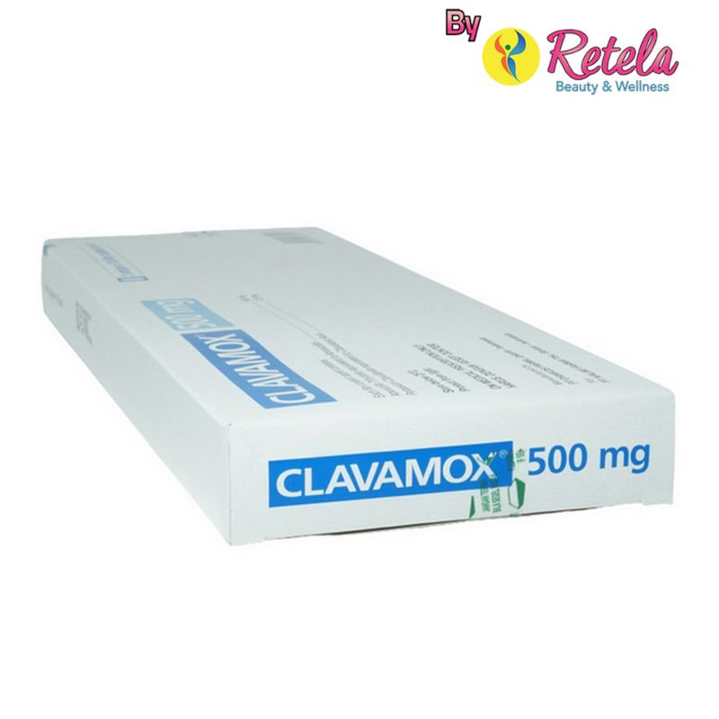 CLAVAMOX 500MG 1 STRIP 10 TABLET