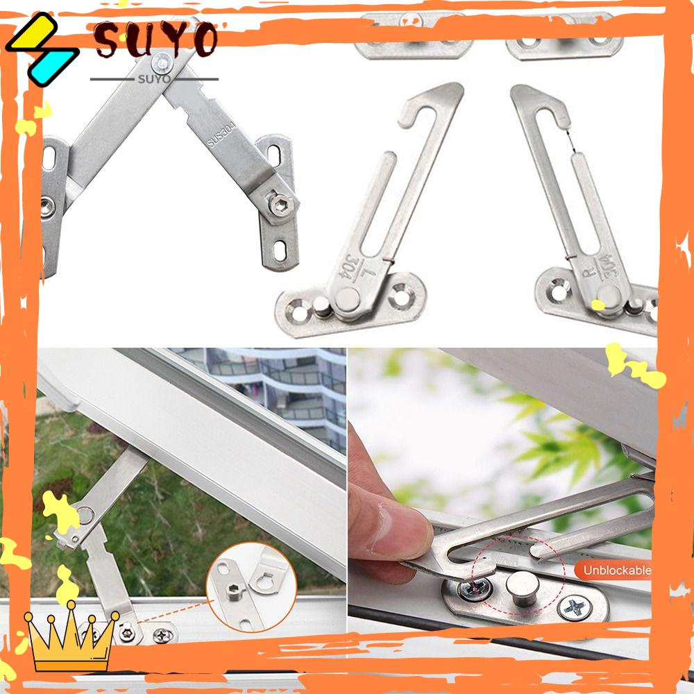 Suyo Window Hook Latches Lock Protector Penahan Jendela Pembatas Penahan Jendela