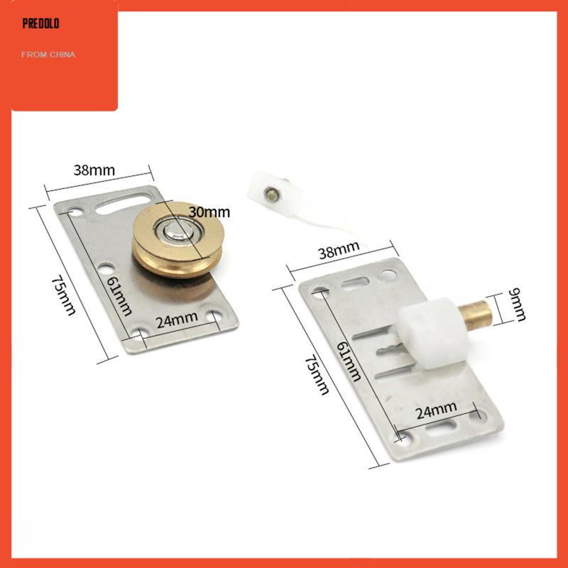 [Predolo] Roda Pintu Sliding Pengganti Fitting Pintu Geser Katrol Lemari Silent