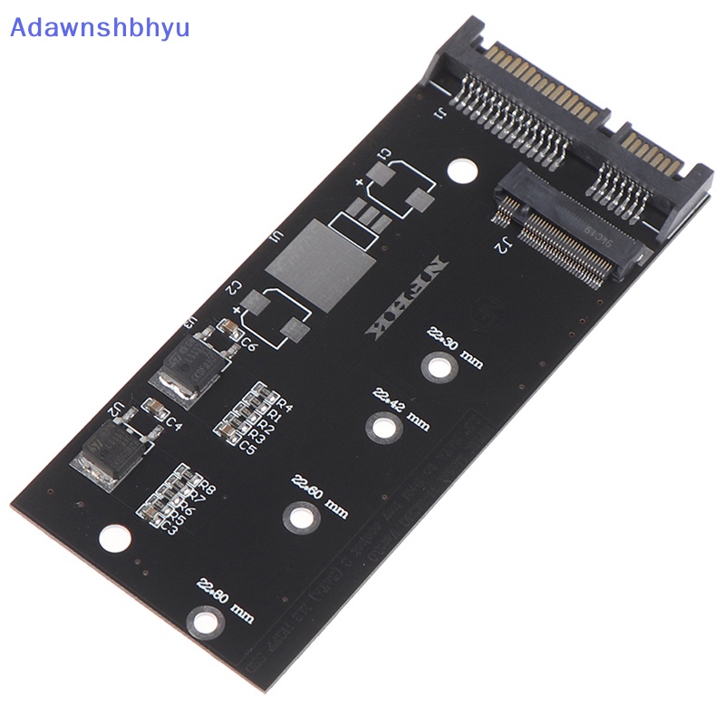 Adhyu B+m Kunci sata m.2 ngff ssd to sata 3naik m.2 to sata adapter Kartu Ekspanding ID