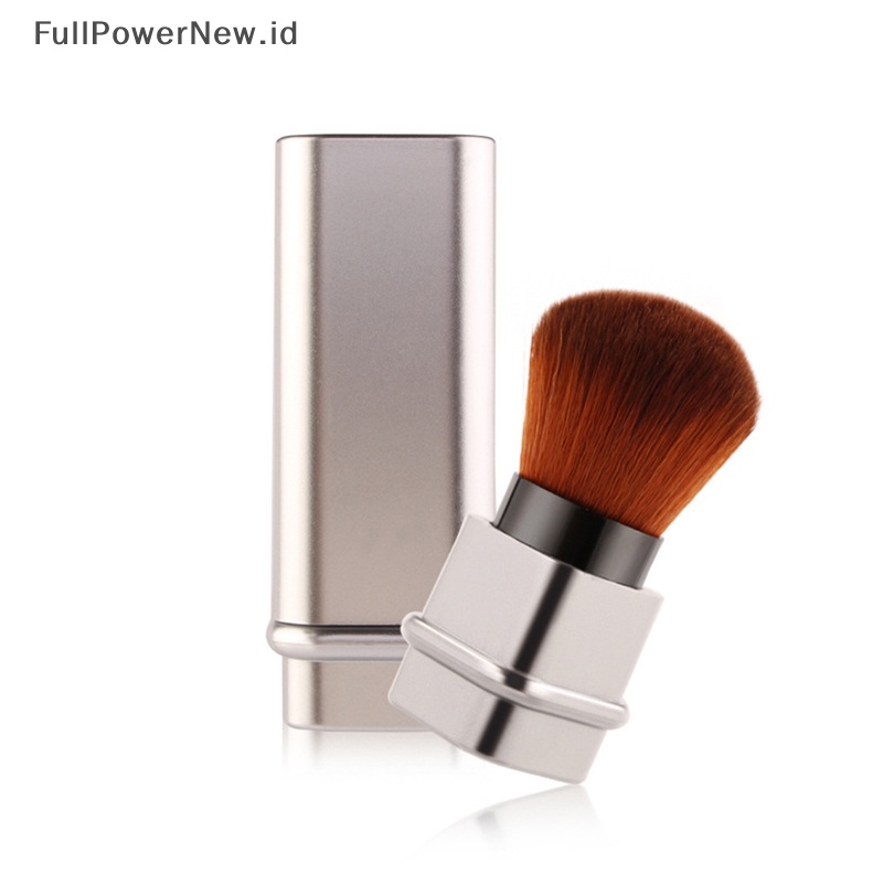 Power Retractable Cosmetic Powder Blush Contour Foundation Brush Alat Travel Portable ID