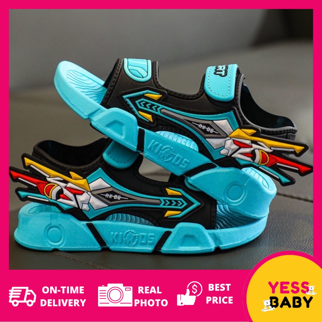 [COD] yessbaby BUMBLE SPORT Sandal Gunung Anak Laki-laki Sport Transformers Robot STAR WAR PREMIUM Termurah Sepatu Sandal Import Fahion Kekinian