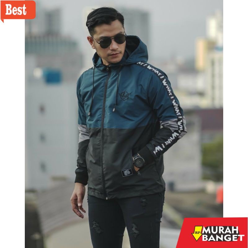 Jaket parasut pria terbaru- JAKET PARASUT PRIA/JAKET PRIA INDIGO/JAKET PARASUT ORIGINAL/COD JAKET PR