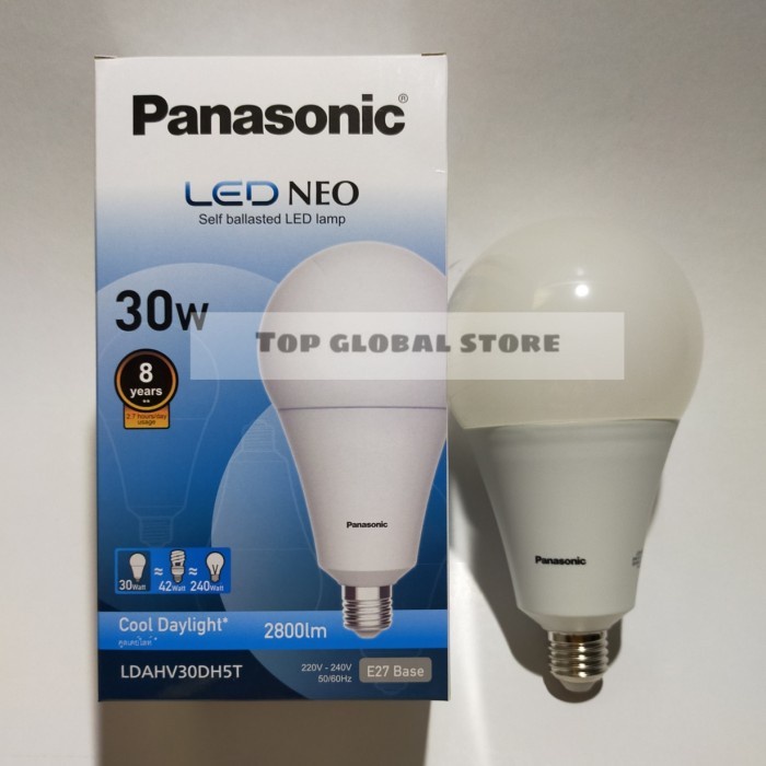 LAMPU BULB LED NEO PANASONIC 30W 30 W 30WATT 30 WATT
