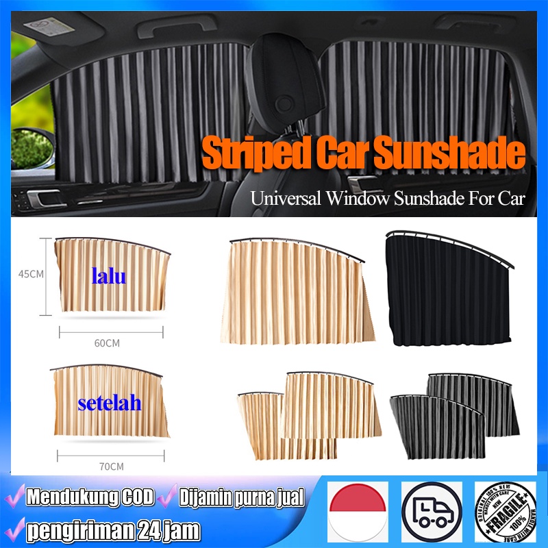 Jendela Mobil 4PCS Sunshield Tirai Mobil Kaca Samping Tirai Magnet Jendela Mobil Premium Kaca Depan 