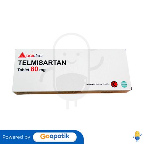 Telmisartan Ogb Dexa Medica 80 Mg Box 30 Tablet